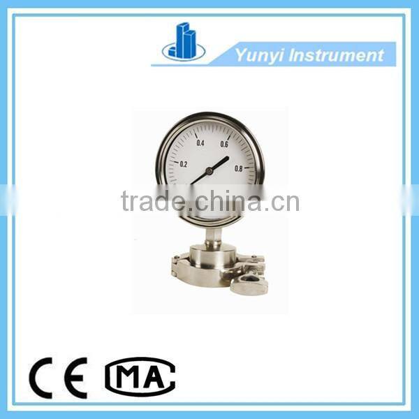 China manufaturer safety Diaphragm Pressure Gauge hot sale