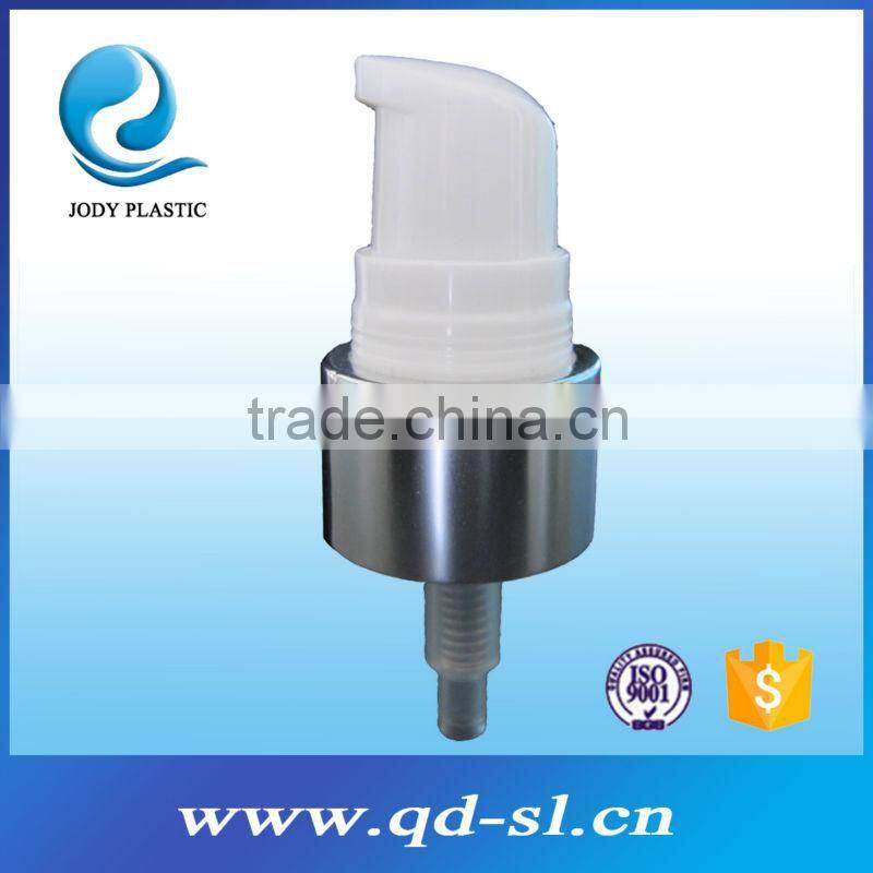 Cosmetic Packaging 20mm Aluminum Treatment Lotion Pump