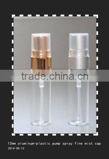 best quality perfume glass or plastic material fine mist pump spray bottles