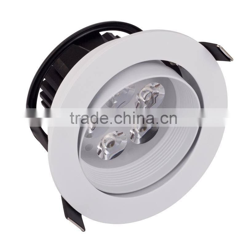 360 degree rotatable HSD622 white 5w led lights for home