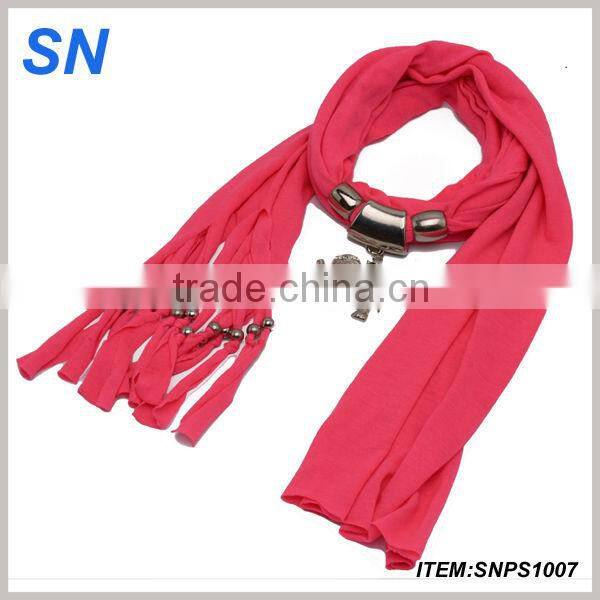 Fashion hot sell jeweled fancy scarf for hot women and girls