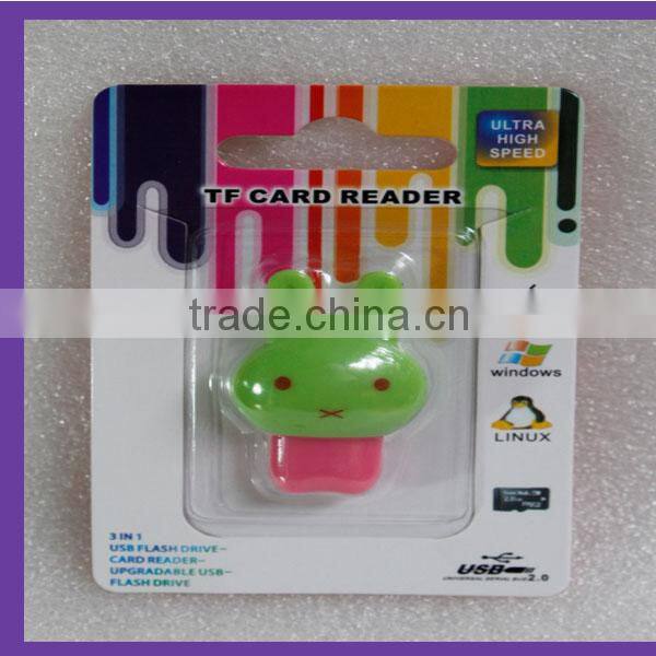 Rubbit shape micro sd card reader driver