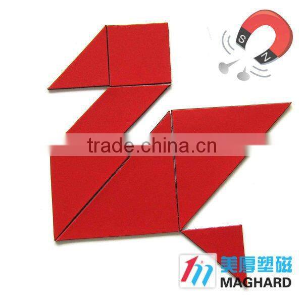 right angled isosceles triangle Magnetic Jigsaw Puzzle Educational Toy