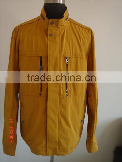Men's 100% Polyester / Nylon Fall Jacket