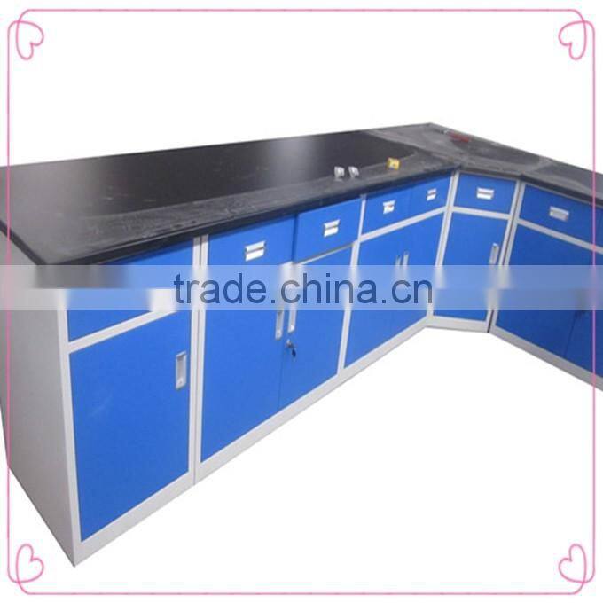 Customized ! lab corner table resin table