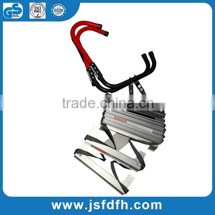 The Newest Aluminum Extension Emergency Ruescue Ladder Fire Escape Ladder With The Cheapest Price