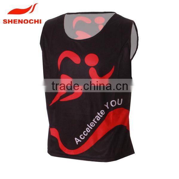 Custom Sublimation Printing Dry Fit Running wear Singlets