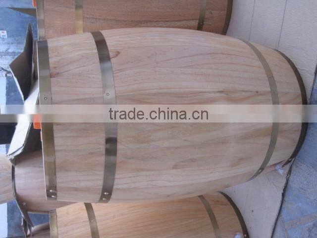 factory direct sale good quality oak wooden wine kegs with printing logo