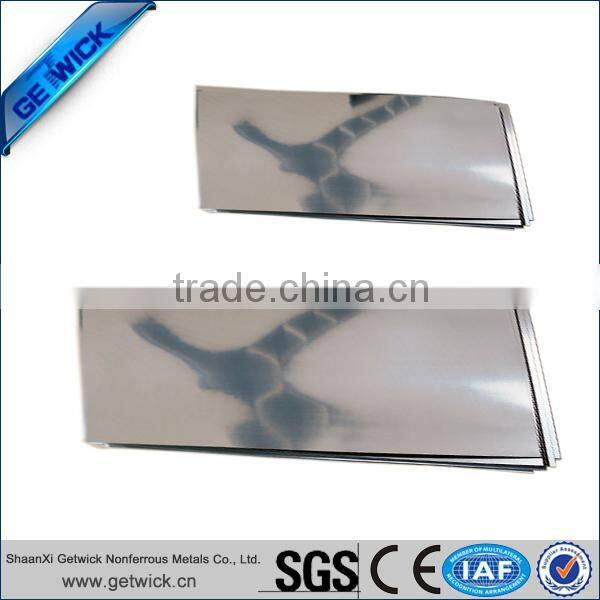 Astm b162 pure nickel sheet