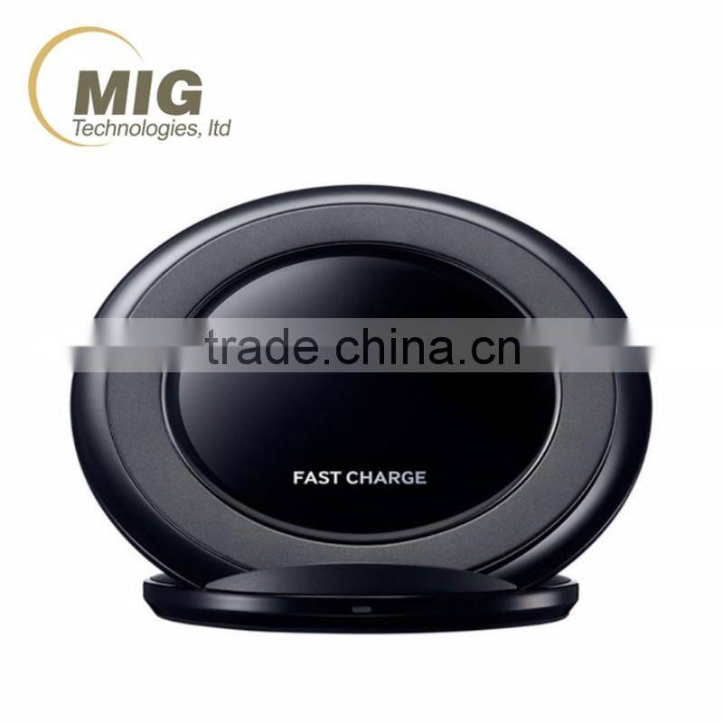 New Qi Wireless Charging Pad/Fast portable Charger For Samsung Galaxy S7/S7 Edge + Note5, output 2A