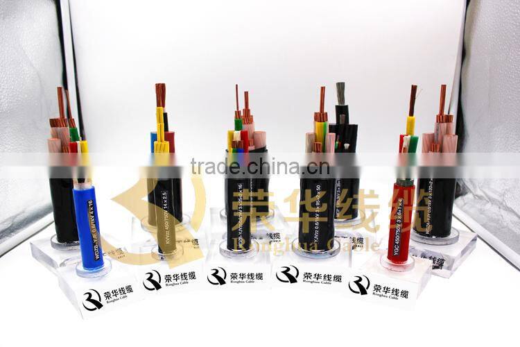 High quality cheap custom silicone low voltage cable,power cable