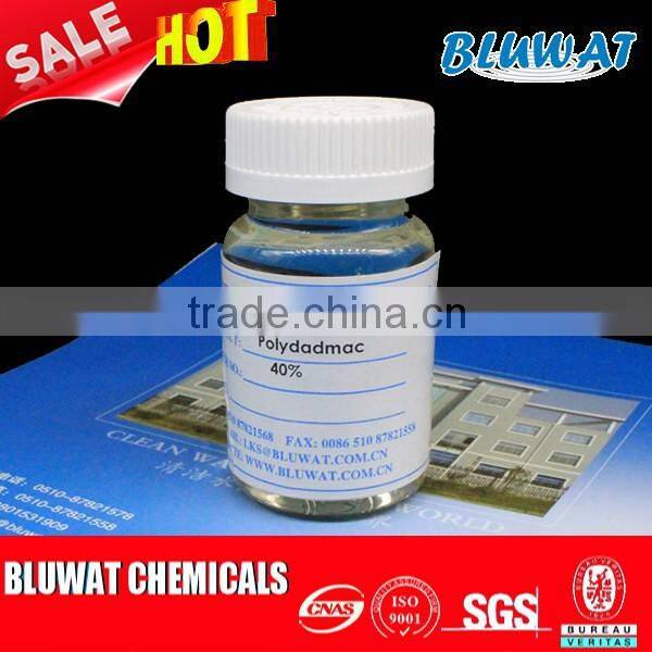 PolyDADMAC for textile sewage
