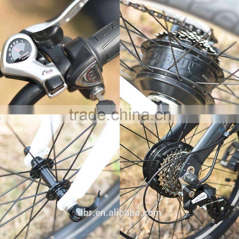 Diamondback electric folding bike(hidden battery) with 8fun rear motor