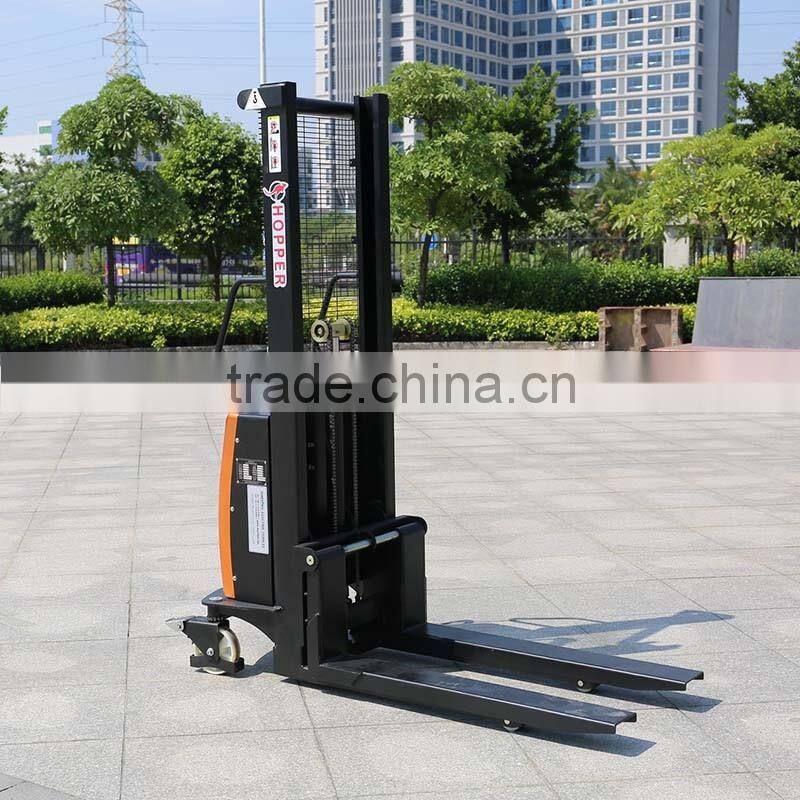 1.0 Ton Semi-Electric Stacker with Optional Lifting Height (CDSD10)