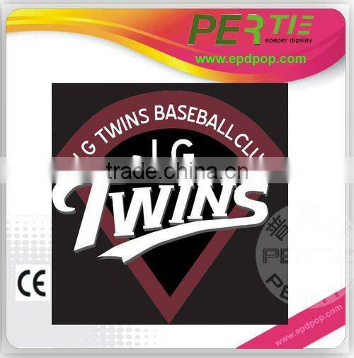 clear acrylic epaper display Flashing billboards epd display advertising pole signs