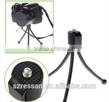 Mini Flexible Camera Tripod stand monopod Octopus Tripod for cell phone for G-opro Camera Accessories