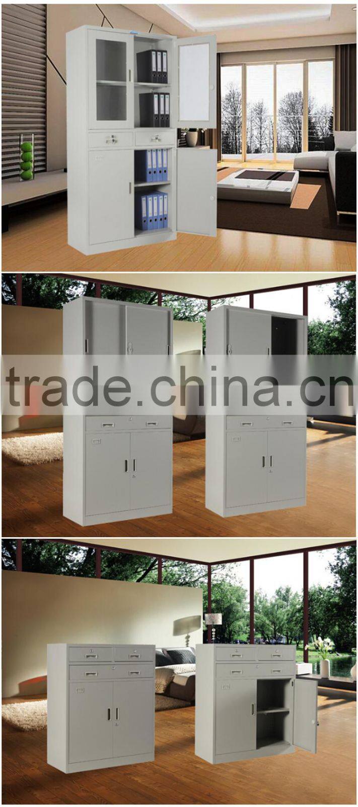 HOT SALE 9 drawer file cabinet sliding door file cabinet steel cabinet