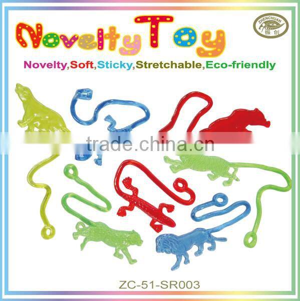 wholesales New TPR novelty Sticky frog toy /cheap toys for kids