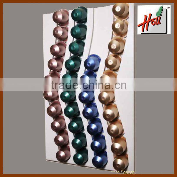 OEM/ODM design Nespresso pod rack HCRC40L2