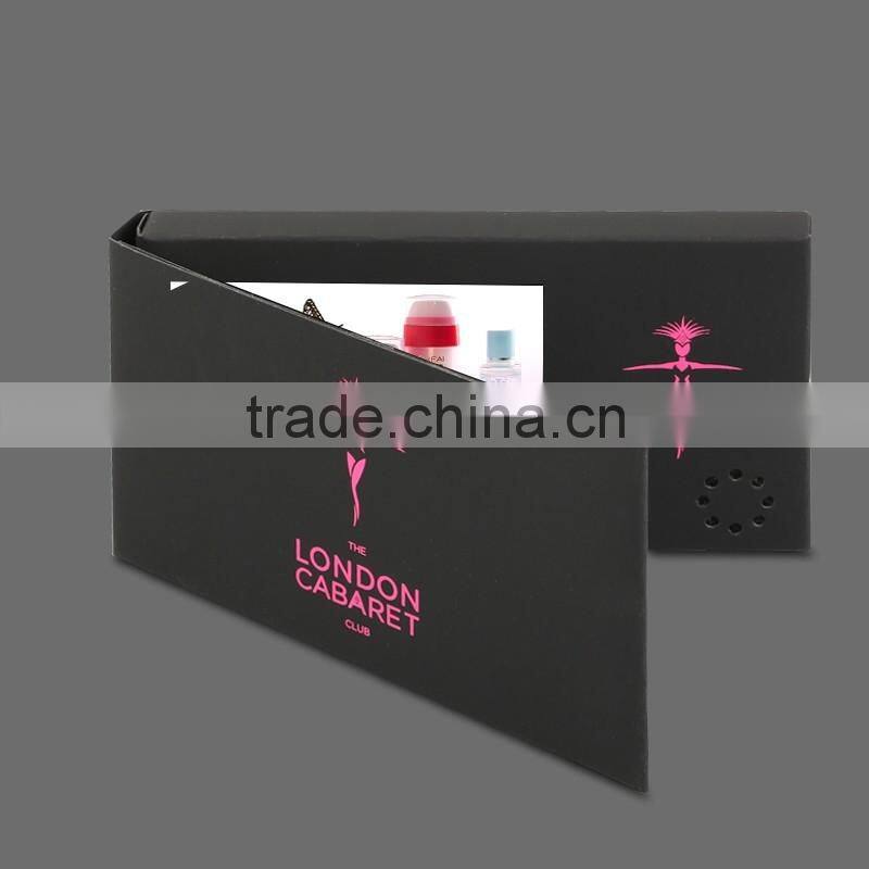Popular LCD Video Greeting Card As Promotional Gift