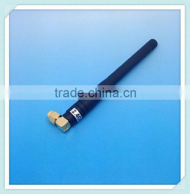 2015 2.4GHz Elbow Rod Antenna SW2400-WT106 2.4g High Gain Antenna 115mm