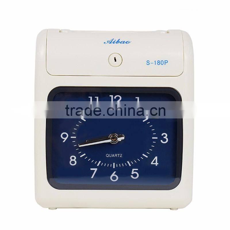 staff card punch time recorder attendance machine for empolyee management