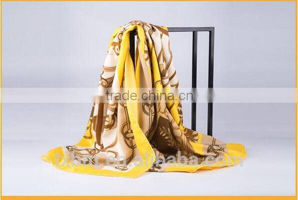 140*140cm Saber Dance pattern silk scarf/scaves/stole/shawl