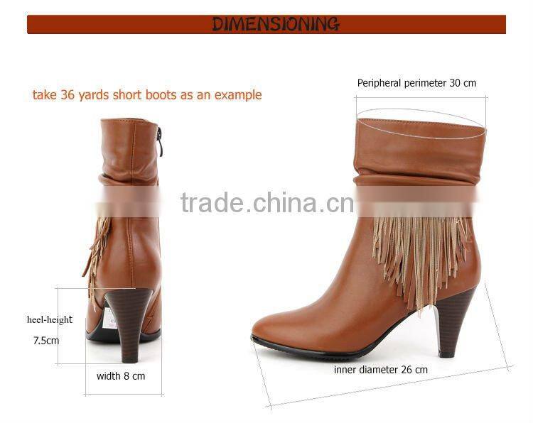 hot selling leather boots made in china