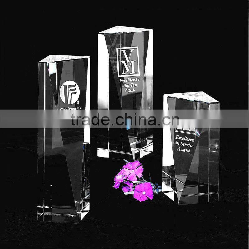 crystal trophy