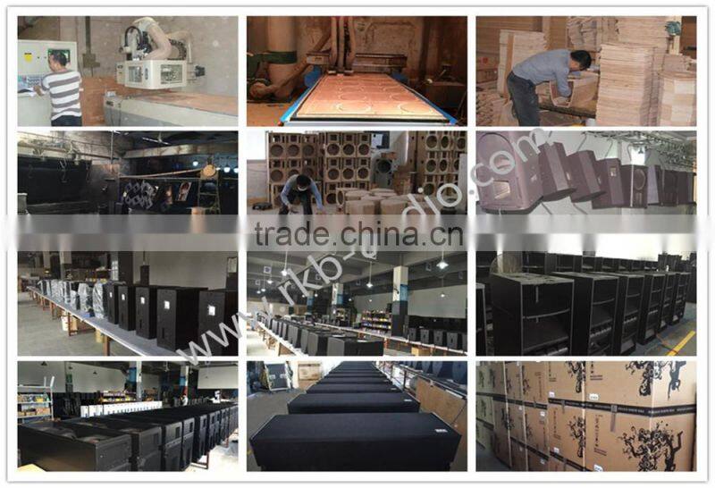 professional line array sound system/wooden speakers