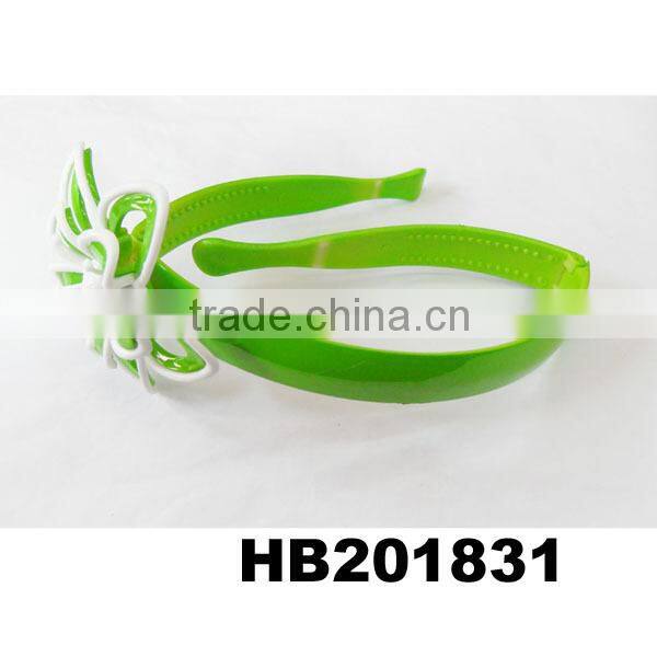 kids cute red folding plastic headband wholesale