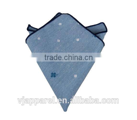 Custom Logo Warner Wedding Pocket Square