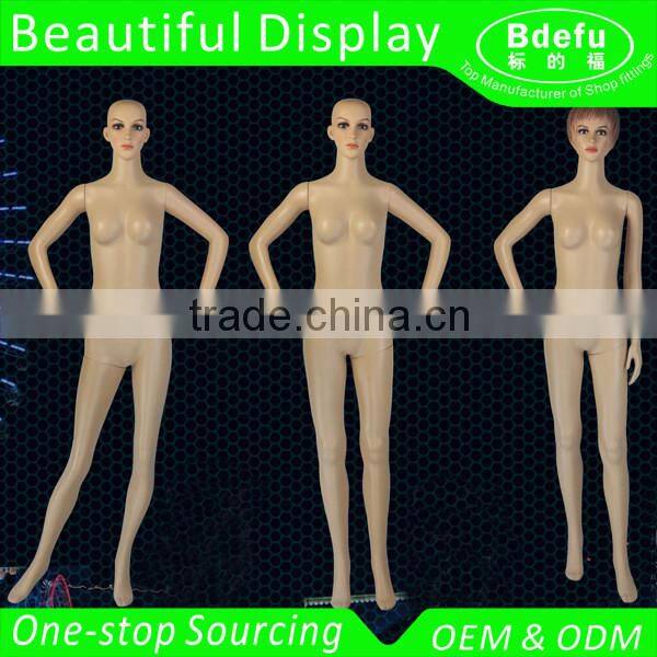 ABS Plastic Dummy Women Dress Mannequin Female Model