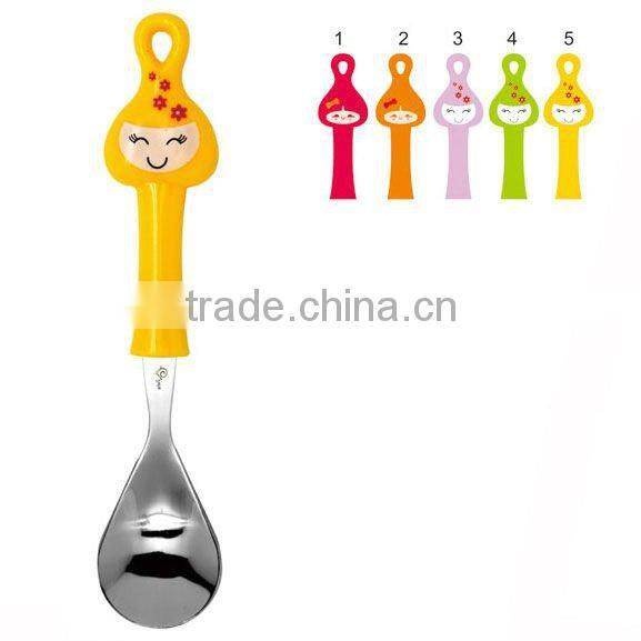 cute cartoon tableware set stainless steel