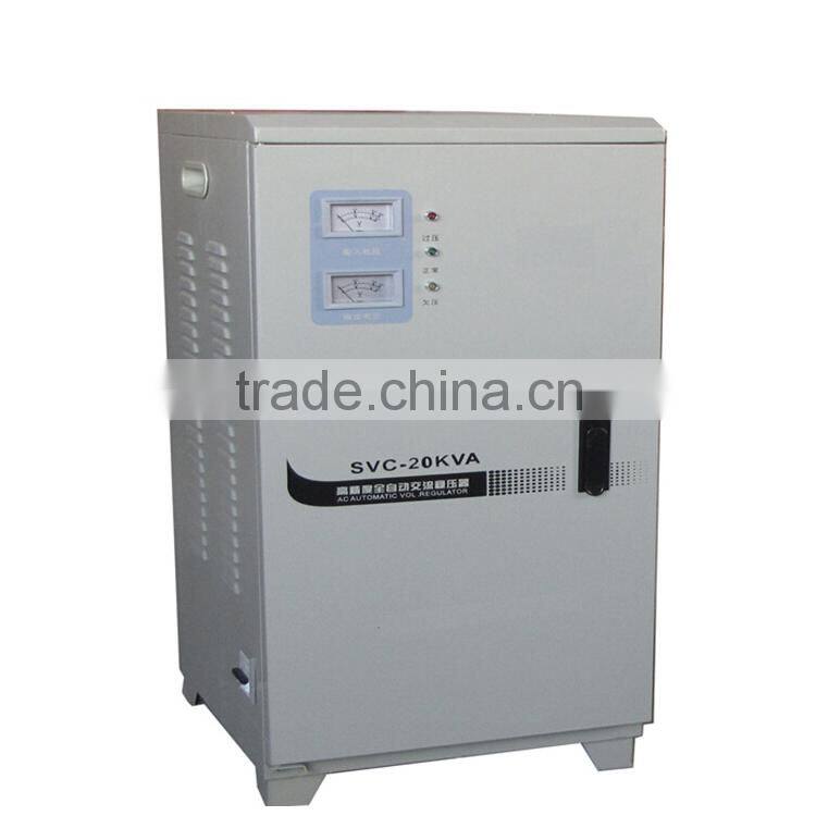 Factory direct sales stabilizer voltage 20kva 20kw stabilizer with 3 years warrantly