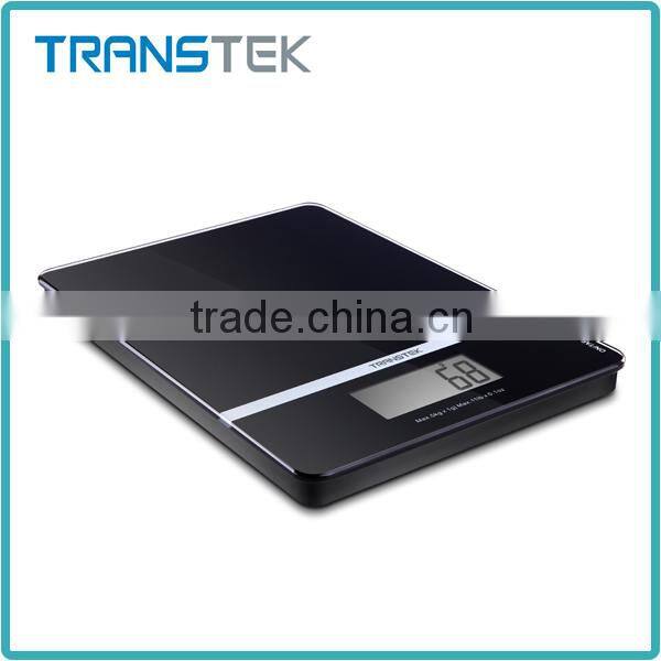 Slim portable electronic kitchen scale food scale