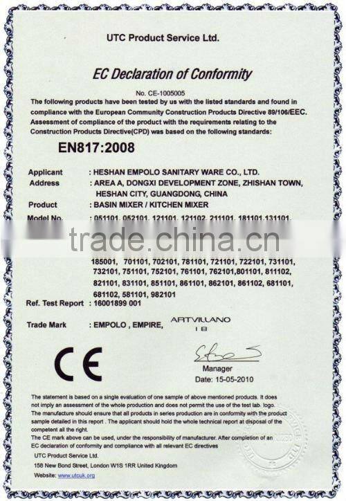 Deck Mounted Pull Out Kitchen Faucet KM4002