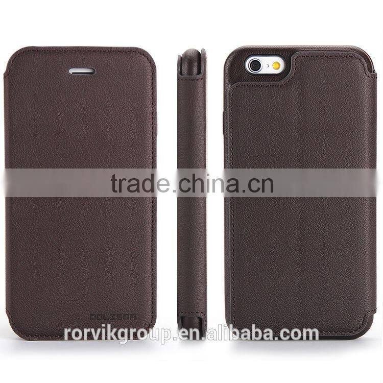 2015 Hot sale top grade crazy horse leather case cover for ipad 6