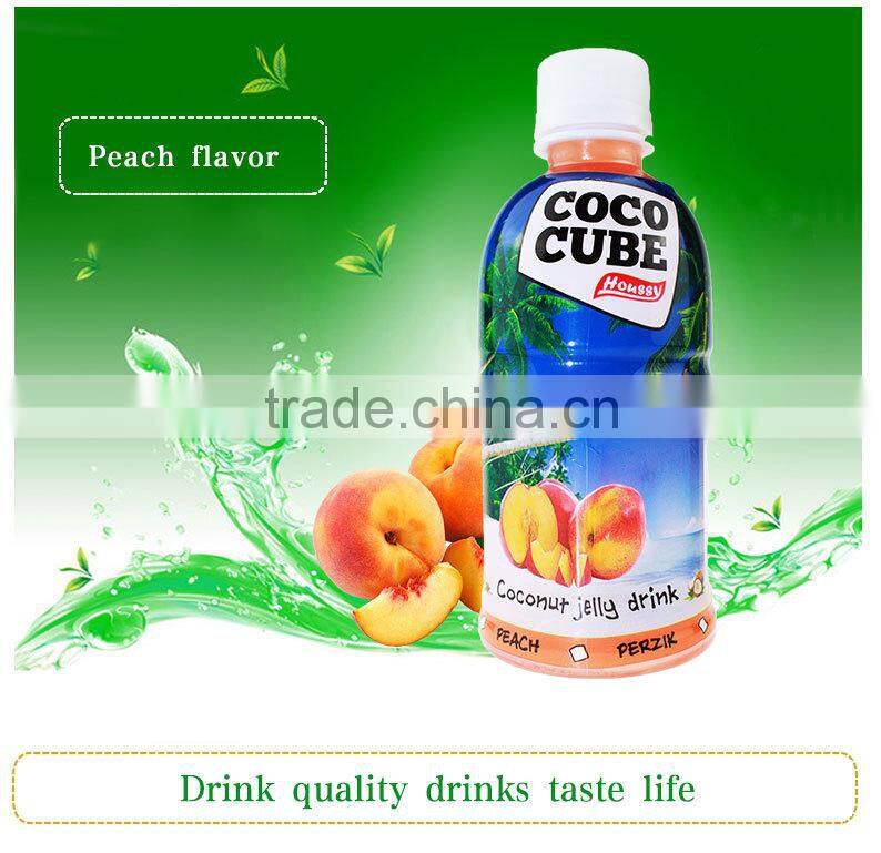 high quality houssy premium 320ml full pulp coconut water