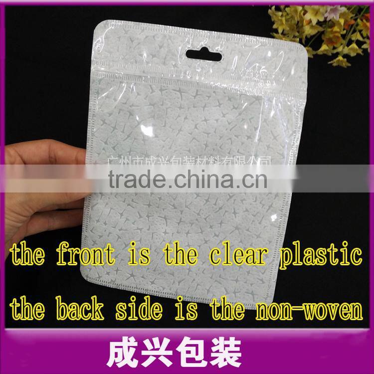 underwear poly bag/non-woven plastic bag/clothing packaging sleeve