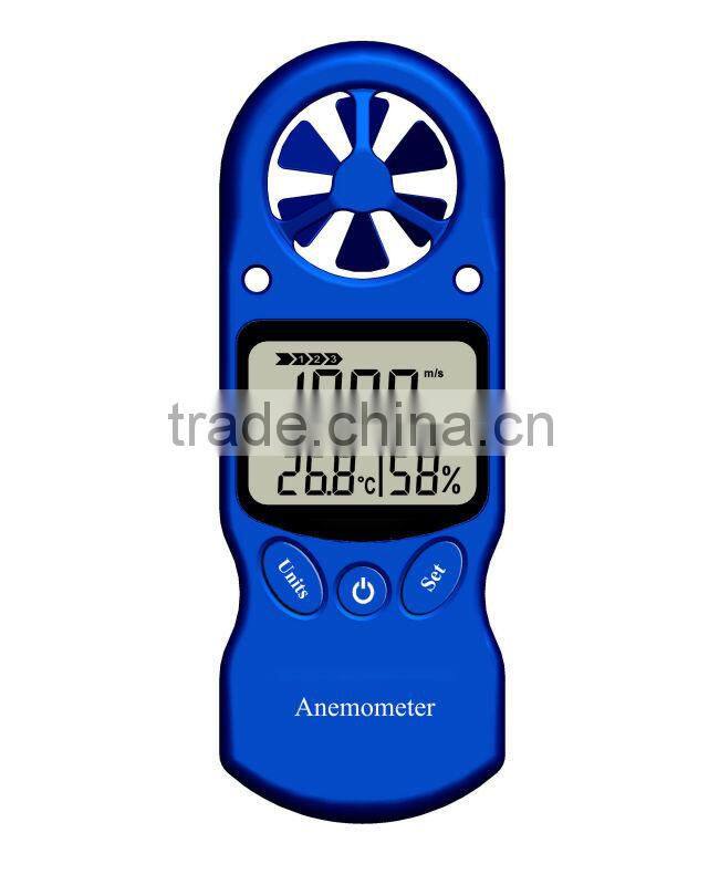 HANDHELD ANEMOMETER WIND SPEED METER