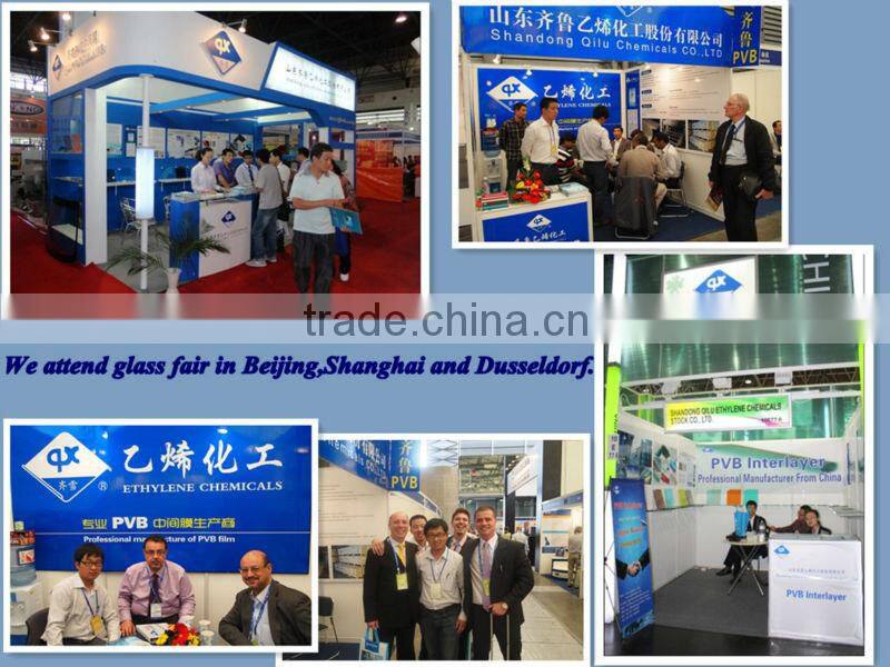 pvb interlayer for laminated glass