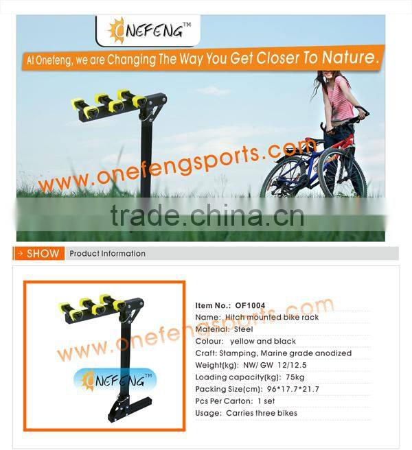 Mounted Bicycle Rack bike Carrier