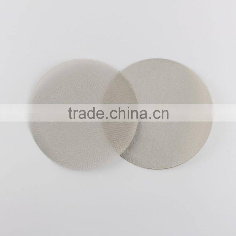 304/316L stainless steel mesh filter chemical fiber mesh net disc filter 135x200