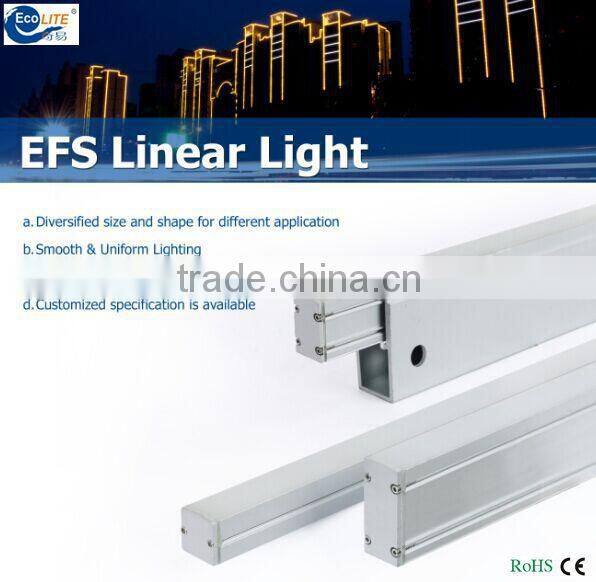 2016 1000mm 96 leds aluminum DMX 512 aluminum led linear light