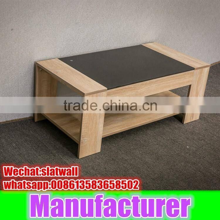 Modern melamine wooden coffee table for sale