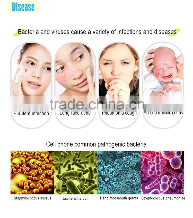 Excellent bactericidal uv phone sterilizer & cleaner for all mobile phones