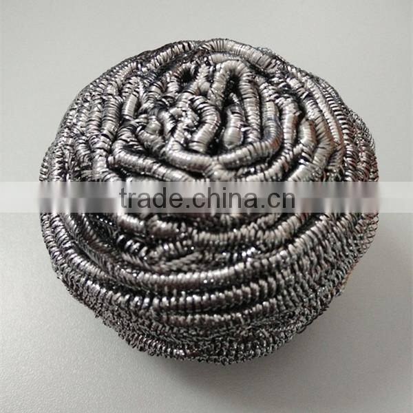 Kitchen cleaning stainless steel scourer