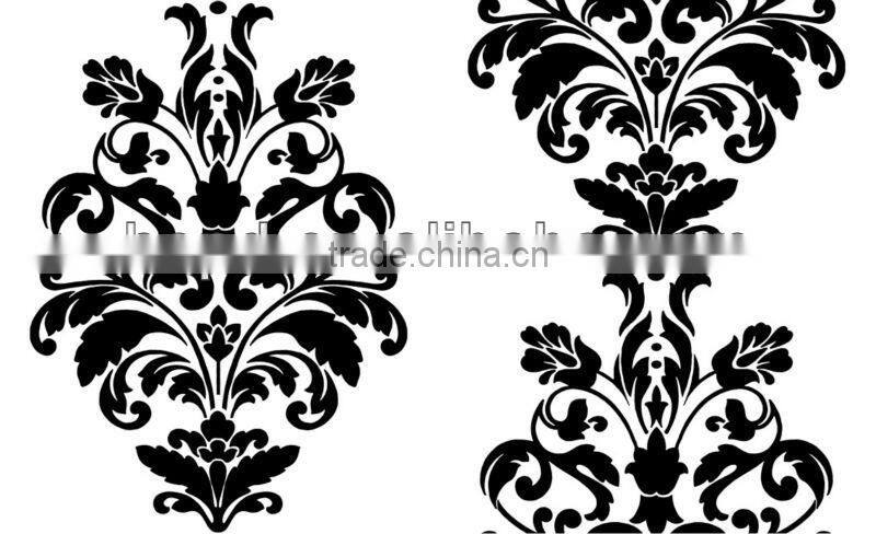 Big classic pattern wall covering for decoration