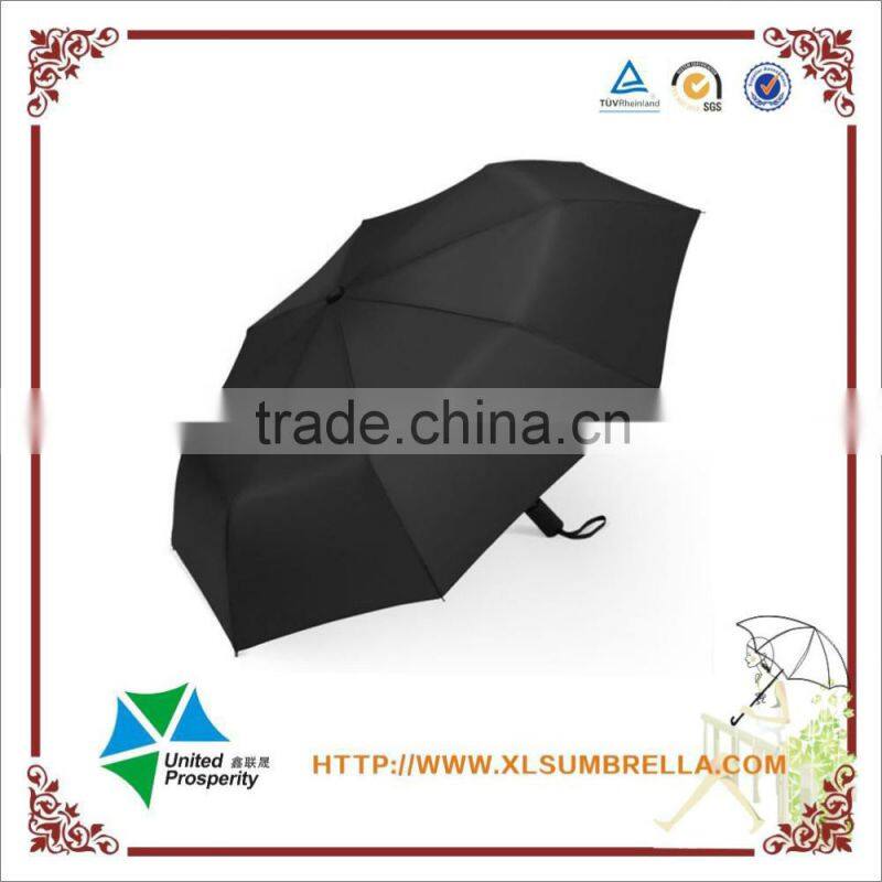 Black umbrella super windproof umbrella